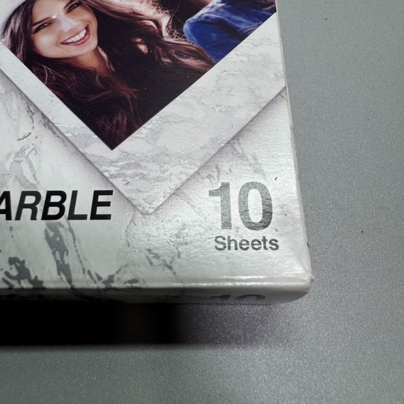 FujiFilm Instax Square White Marble Film 10 Sheets Exp 06/2025 - Picture 2 of 4